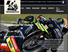 Tablet Screenshot of motoclubdde34.com